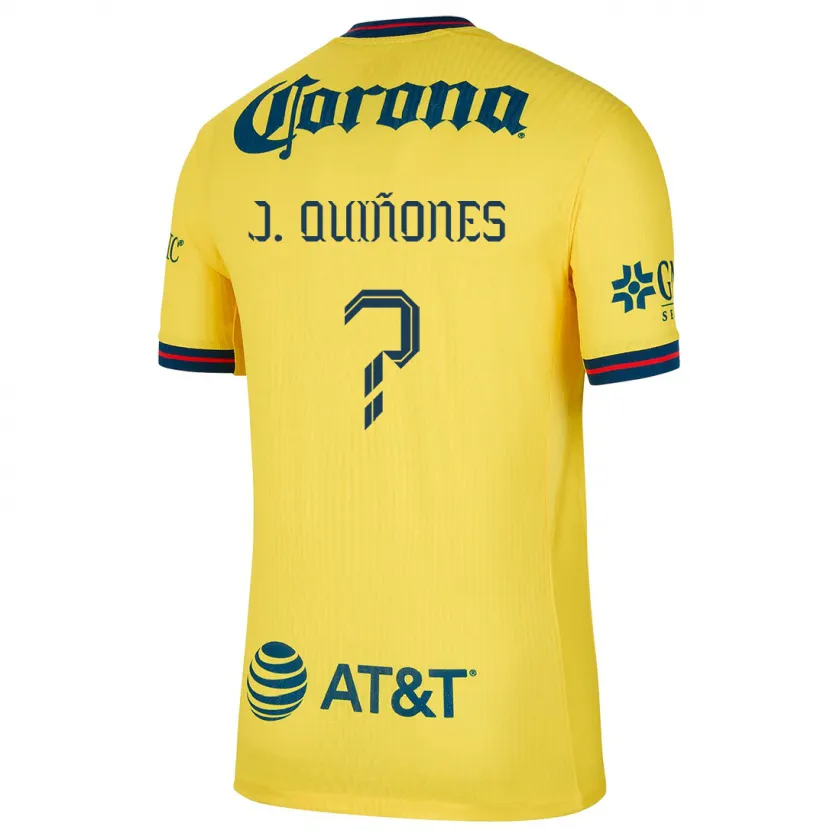 Danxen Kinder Julián Quiñones #0 Gelb Blau Heimtrikot Trikot 2024/25 T-Shirt Österreich