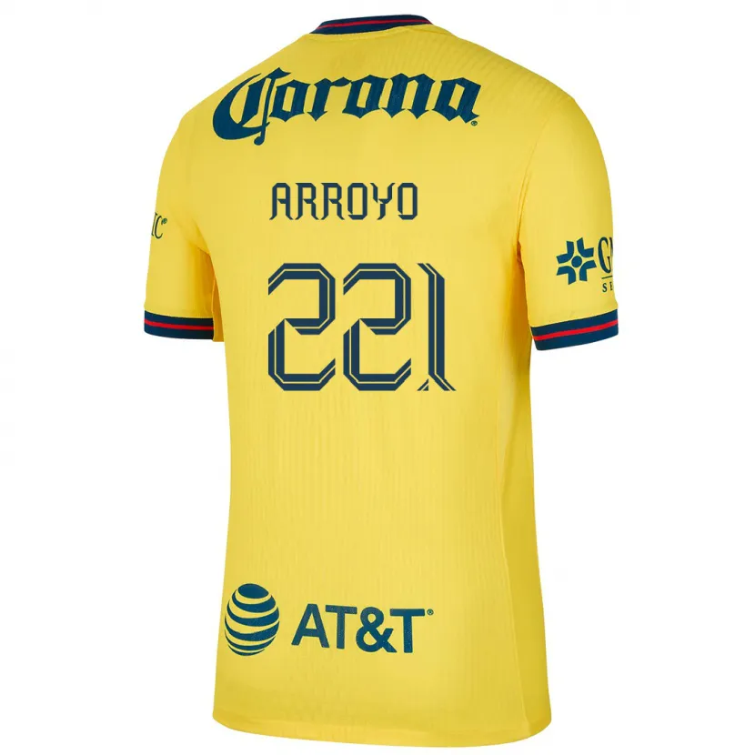 Danxen Kinder Reyli Arroyo #221 Gelb Blau Heimtrikot Trikot 2024/25 T-Shirt Österreich
