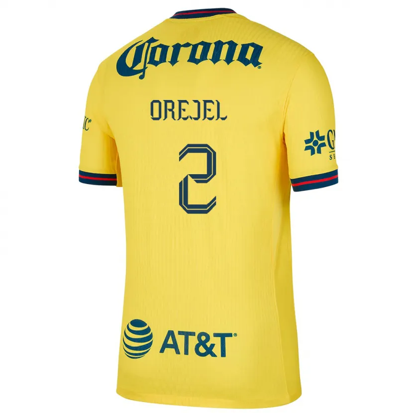 Danxen Kinder Jocelyn Orejel #2 Gelb Blau Heimtrikot Trikot 2024/25 T-Shirt Österreich