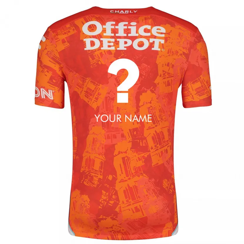 Danxen Kinder Ihren Namen #0 Orange Weiß Auswärtstrikot Trikot 2024/25 T-Shirt Österreich