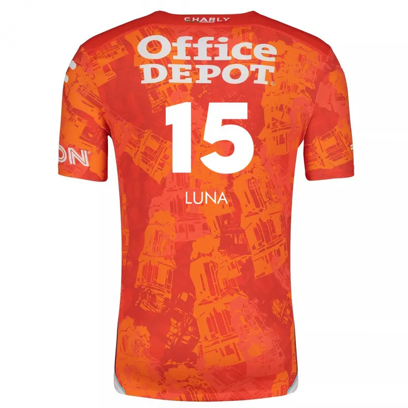 Danxen Kinder Israel Luna #15 Orange Weiß Auswärtstrikot Trikot 2024/25 T-Shirt Österreich