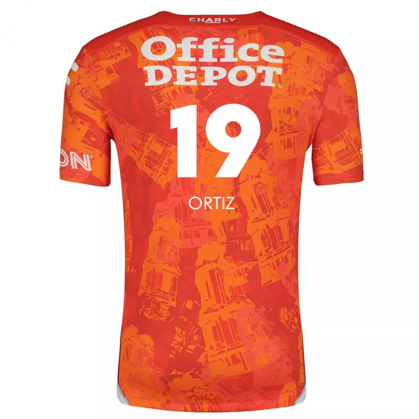 Danxen Kinder Celso Ortiz #19 Orange Weiß Auswärtstrikot Trikot 2024/25 T-Shirt Österreich