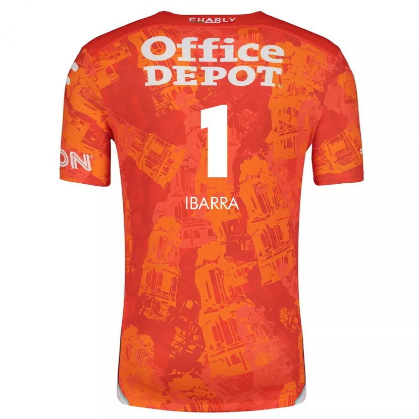 Danxen Kinder Fabiola Ibarra #1 Orange Weiß Auswärtstrikot Trikot 2024/25 T-Shirt Österreich