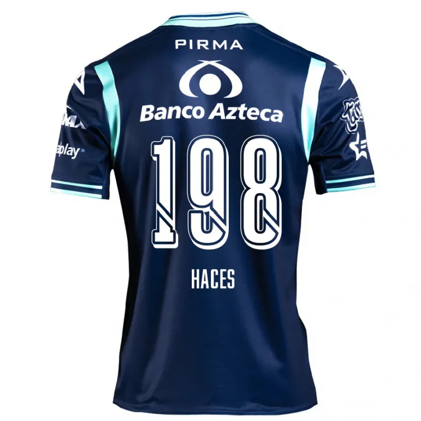 Danxen Kinder Daniel Haces #198 Navy Blau Auswärtstrikot Trikot 2024/25 T-Shirt Österreich