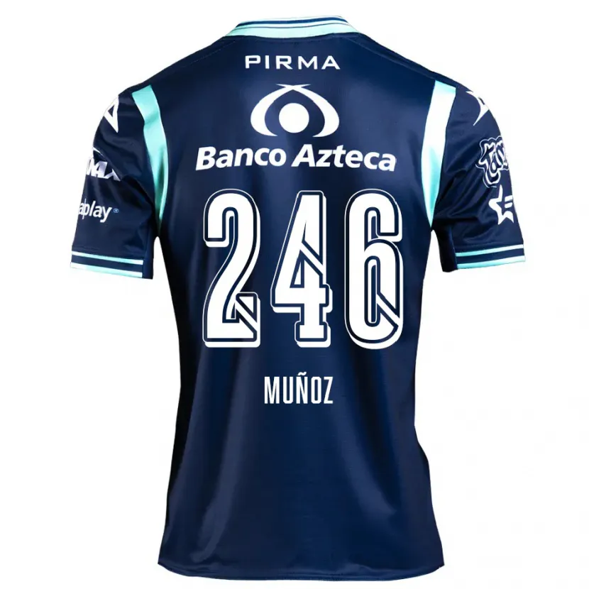 Danxen Kinder Zamier Muñoz #246 Navy Blau Auswärtstrikot Trikot 2024/25 T-Shirt Österreich