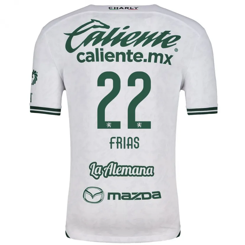 Danxen Kinder Adonis Frías #22 Weiß Grün Auswärtstrikot Trikot 2024/25 T-Shirt Österreich