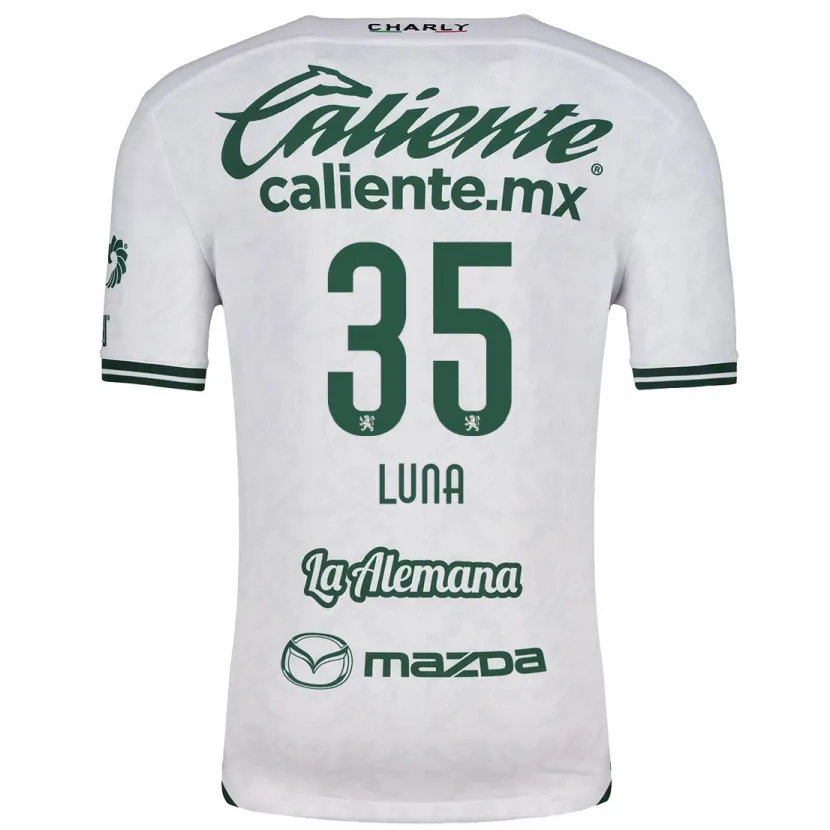 Danxen Kinder Diego Luna #35 Weiß Grün Auswärtstrikot Trikot 2024/25 T-Shirt Österreich