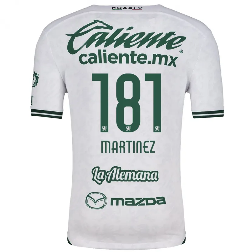 Danxen Kinder Irving Martínez #181 Weiß Grün Auswärtstrikot Trikot 2024/25 T-Shirt Österreich