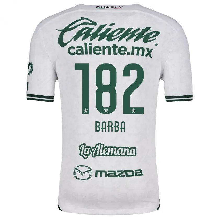 Danxen Kinder Austin Barba #182 Weiß Grün Auswärtstrikot Trikot 2024/25 T-Shirt Österreich