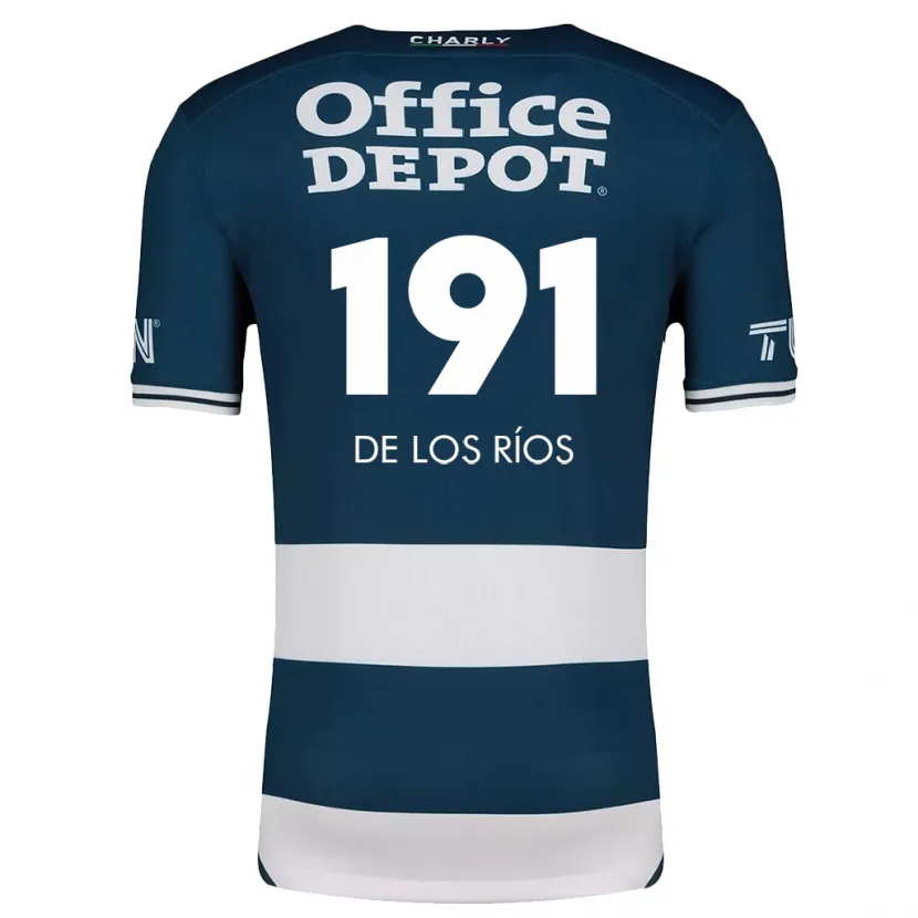 Danxen Herren Sergio De Los Ríos #191 Blau Weiss Heimtrikot Trikot 2024/25 T-Shirt Österreich