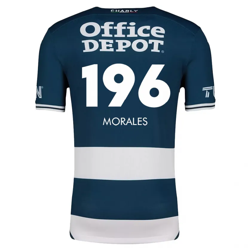 Danxen Herren Erik Morales #196 Blau Weiss Heimtrikot Trikot 2024/25 T-Shirt Österreich
