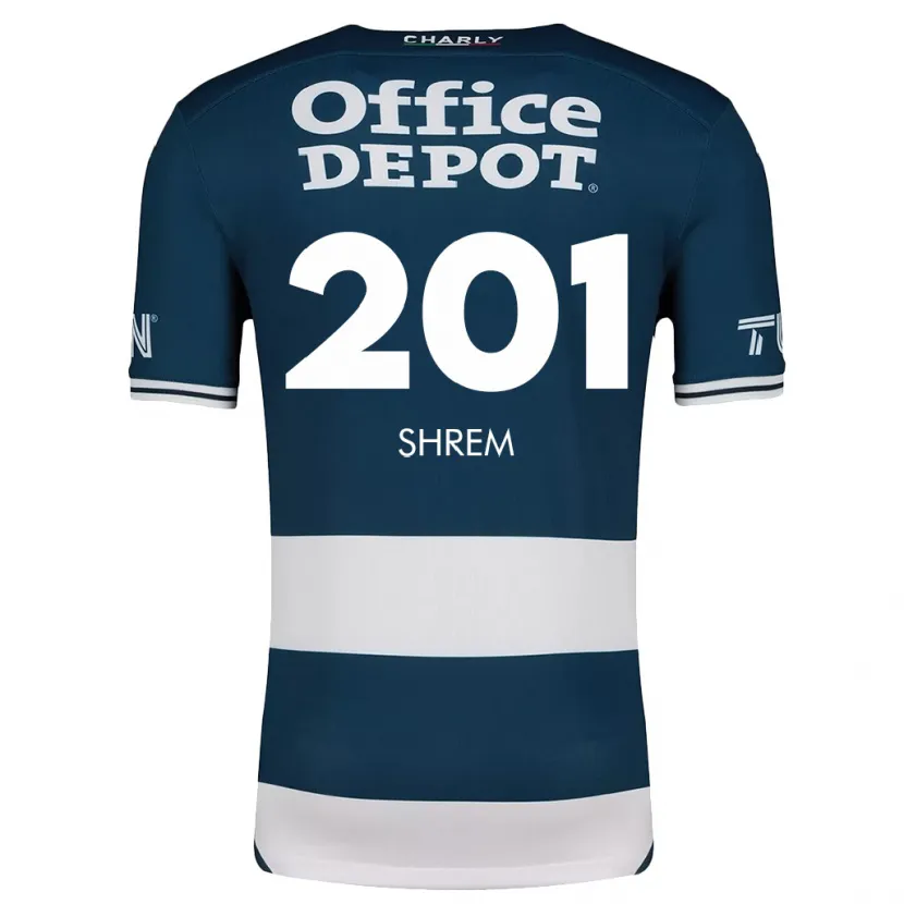 Danxen Herren David Shrem #201 Blau Weiss Heimtrikot Trikot 2024/25 T-Shirt Österreich