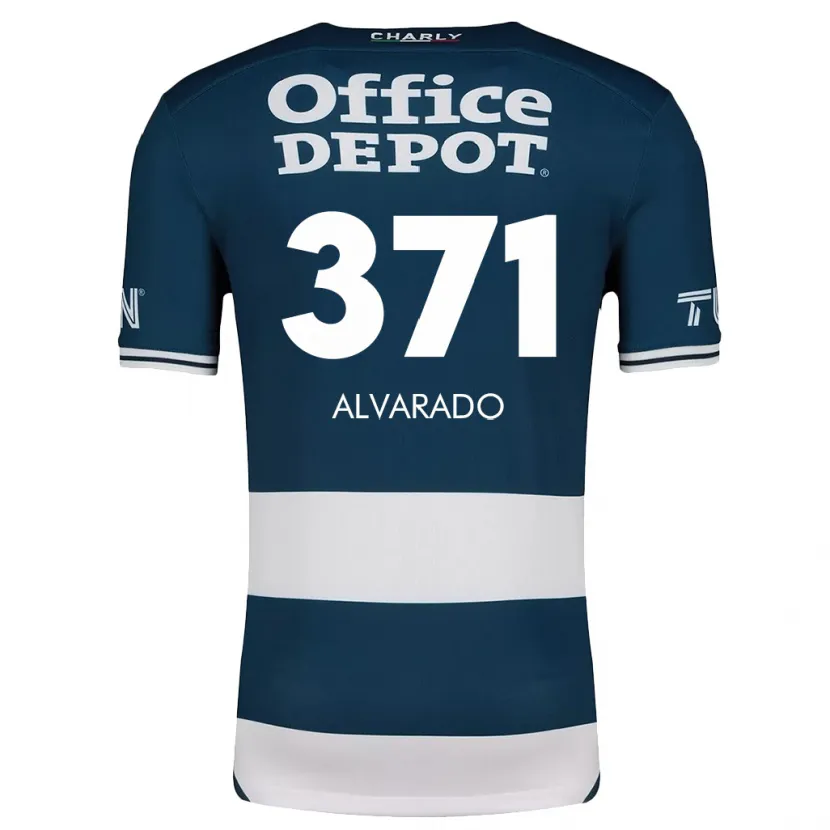 Danxen Herren Brandon Alvarado #371 Blau Weiss Heimtrikot Trikot 2024/25 T-Shirt Österreich