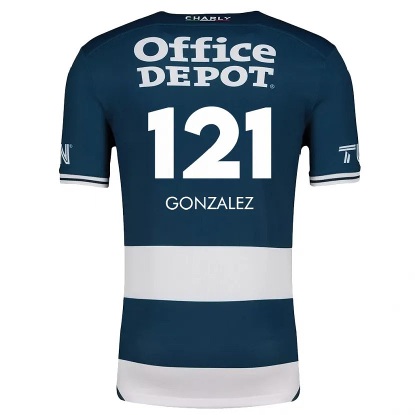 Danxen Herren Cristian González #121 Blau Weiss Heimtrikot Trikot 2024/25 T-Shirt Österreich