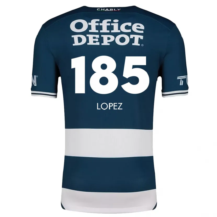 Danxen Herren René López #185 Blau Weiss Heimtrikot Trikot 2024/25 T-Shirt Österreich
