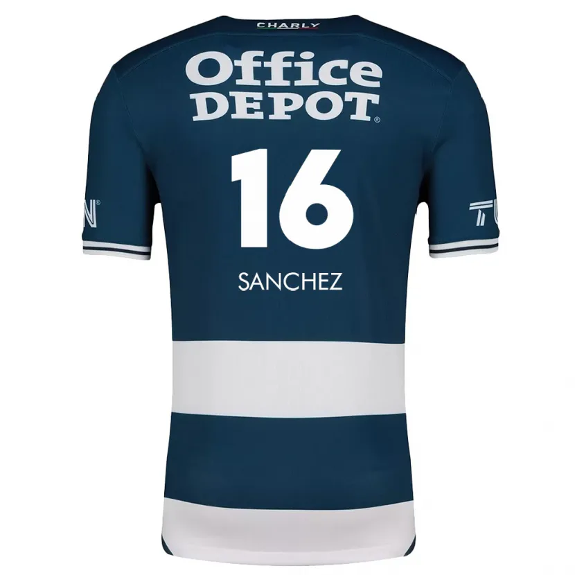 Danxen Herren Vanessa Sánchez #16 Blau Weiss Heimtrikot Trikot 2024/25 T-Shirt Österreich