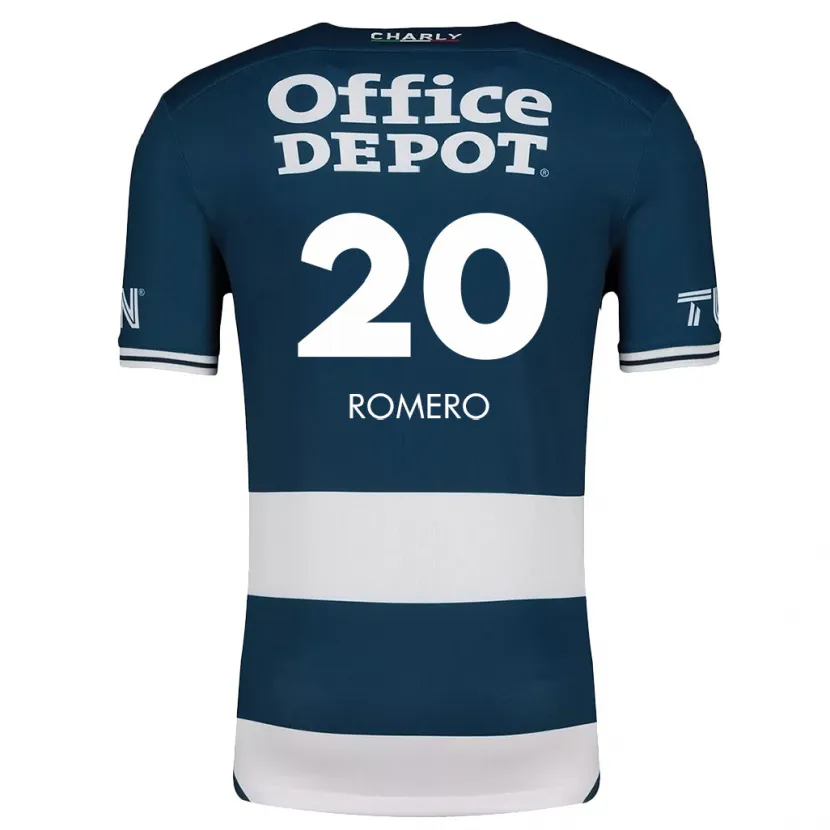 Danxen Herren Tamara Romero #20 Blau Weiss Heimtrikot Trikot 2024/25 T-Shirt Österreich