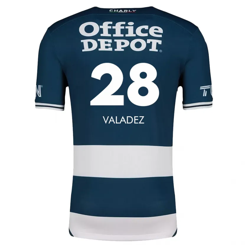Danxen Herren Julia Valadez #28 Blau Weiss Heimtrikot Trikot 2024/25 T-Shirt Österreich