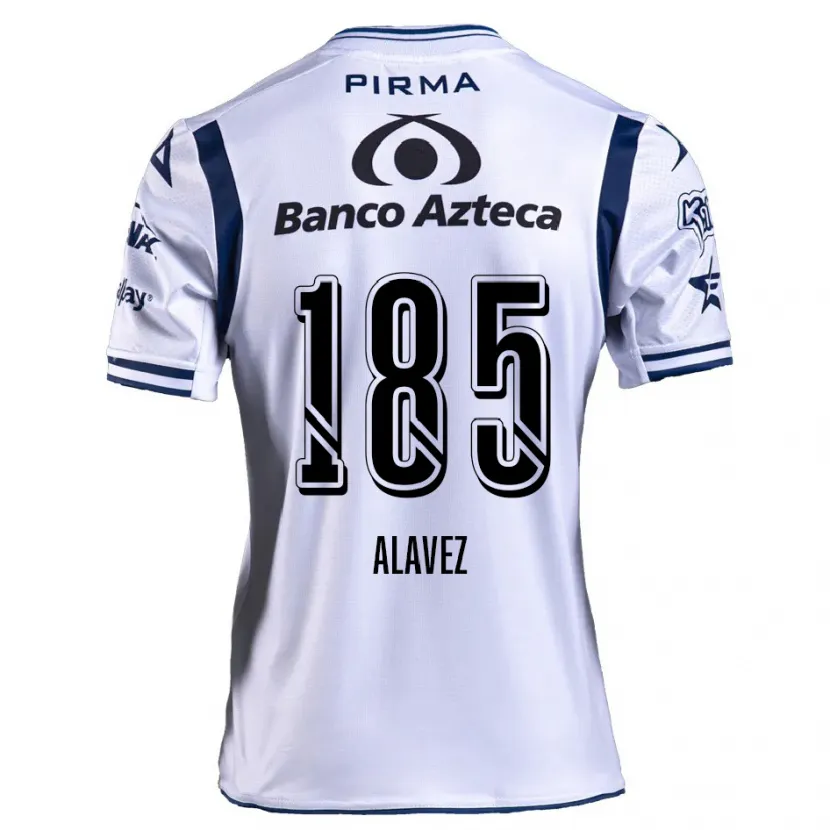 Danxen Herren Brian Alavez #185 Weiß Marineblau Heimtrikot Trikot 2024/25 T-Shirt Österreich