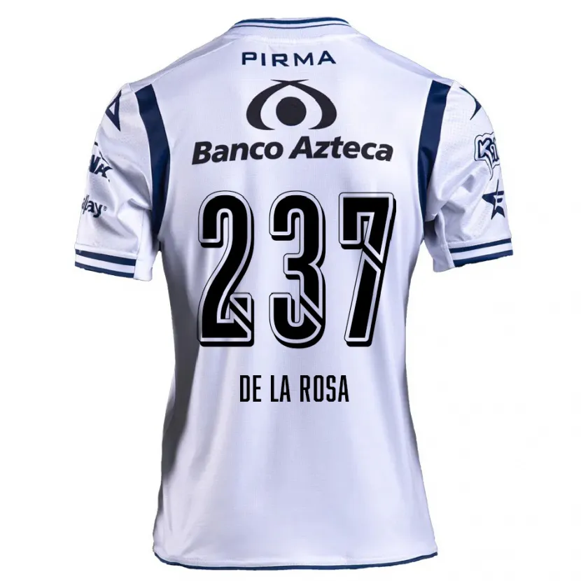 Danxen Herren Álvaro De La Rosa #237 Weiß Marineblau Heimtrikot Trikot 2024/25 T-Shirt Österreich