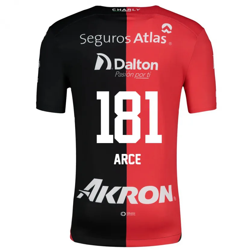 Danxen Herren Edson Arce #181 Rot Schwarz Heimtrikot Trikot 2024/25 T-Shirt Österreich