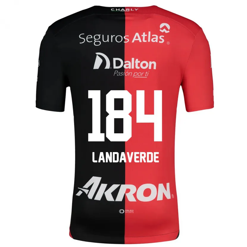 Danxen Herren Antero Landaverde #184 Rot Schwarz Heimtrikot Trikot 2024/25 T-Shirt Österreich