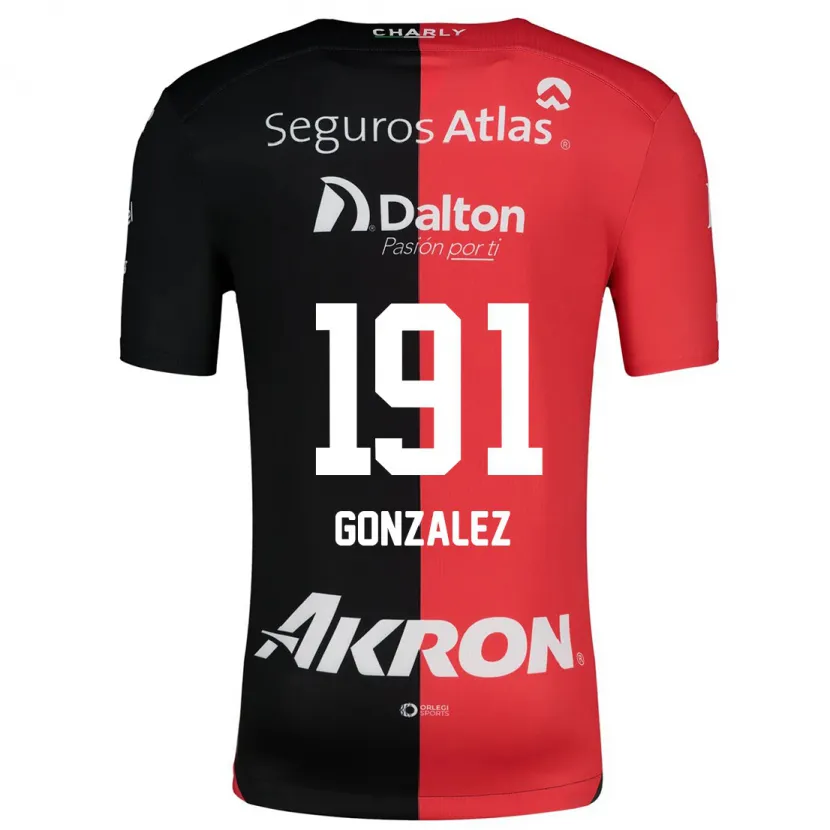 Danxen Herren Juan González #191 Rot Schwarz Heimtrikot Trikot 2024/25 T-Shirt Österreich