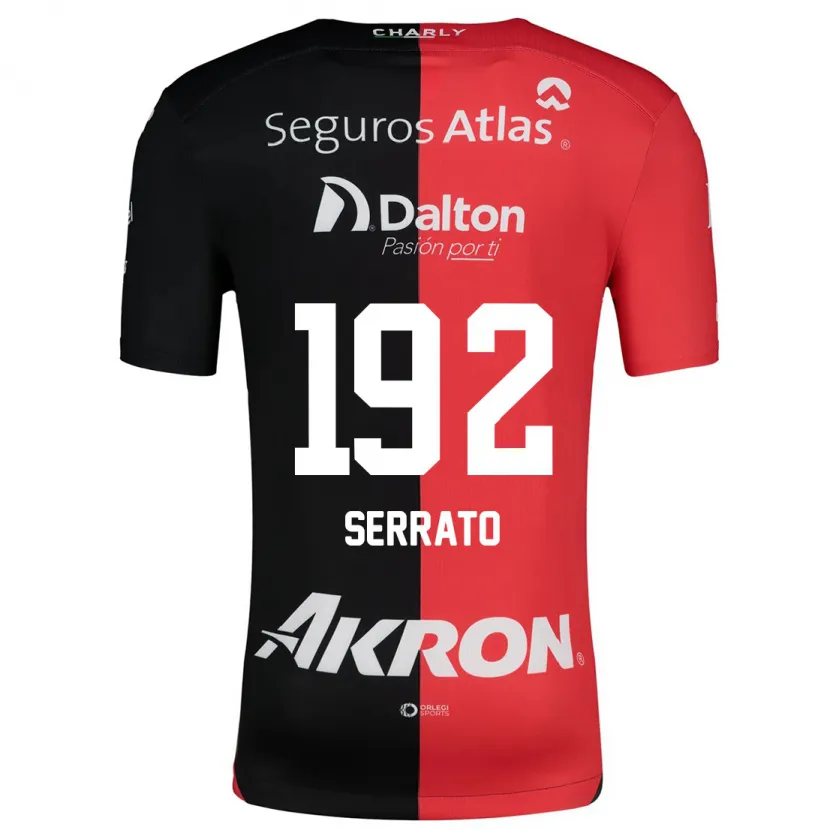 Danxen Herren Jesús Serrato #192 Rot Schwarz Heimtrikot Trikot 2024/25 T-Shirt Österreich