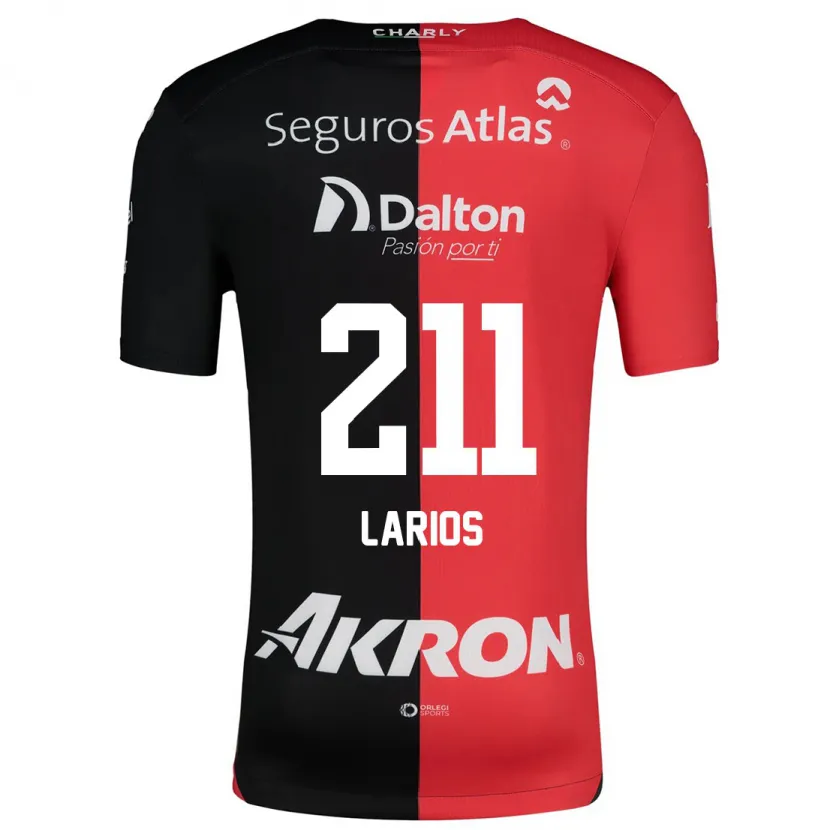 Danxen Herren Israel Larios #211 Rot Schwarz Heimtrikot Trikot 2024/25 T-Shirt Österreich