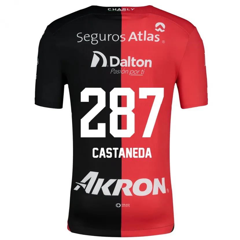 Danxen Herren Mariano Castañeda #287 Rot Schwarz Heimtrikot Trikot 2024/25 T-Shirt Österreich