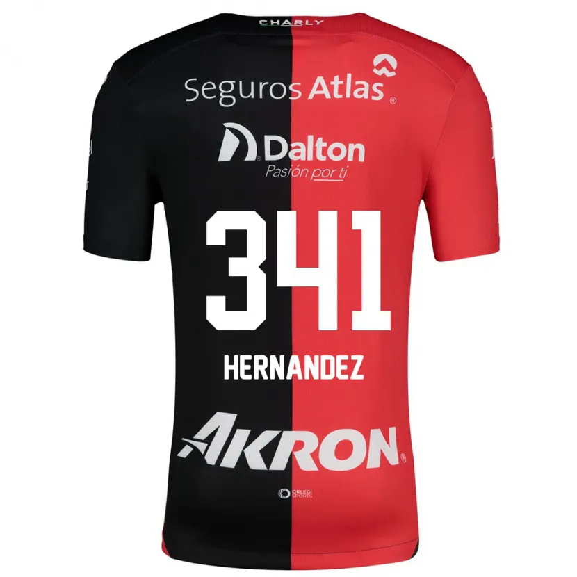 Danxen Herren Leonardo Hernández #341 Rot Schwarz Heimtrikot Trikot 2024/25 T-Shirt Österreich