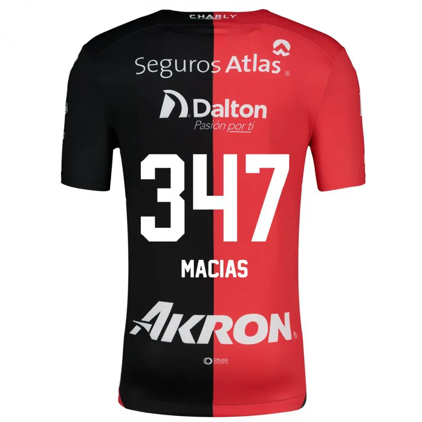 Danxen Herren Ángel Macías #347 Rot Schwarz Heimtrikot Trikot 2024/25 T-Shirt Österreich
