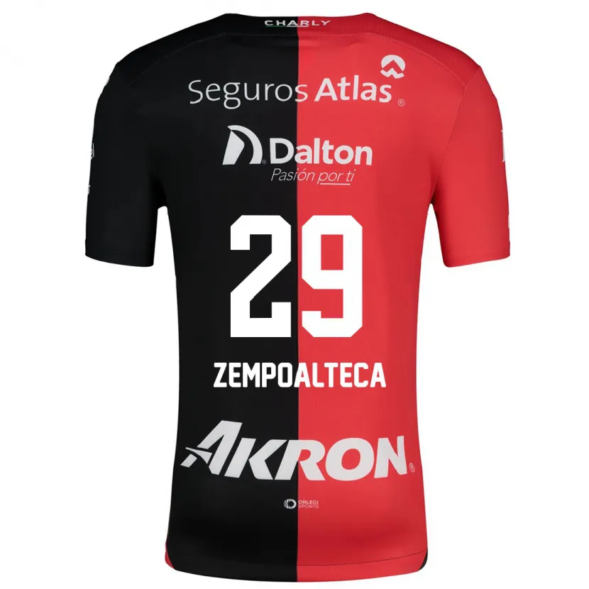 Danxen Herren Karla Zempoalteca #29 Rot Schwarz Heimtrikot Trikot 2024/25 T-Shirt Österreich