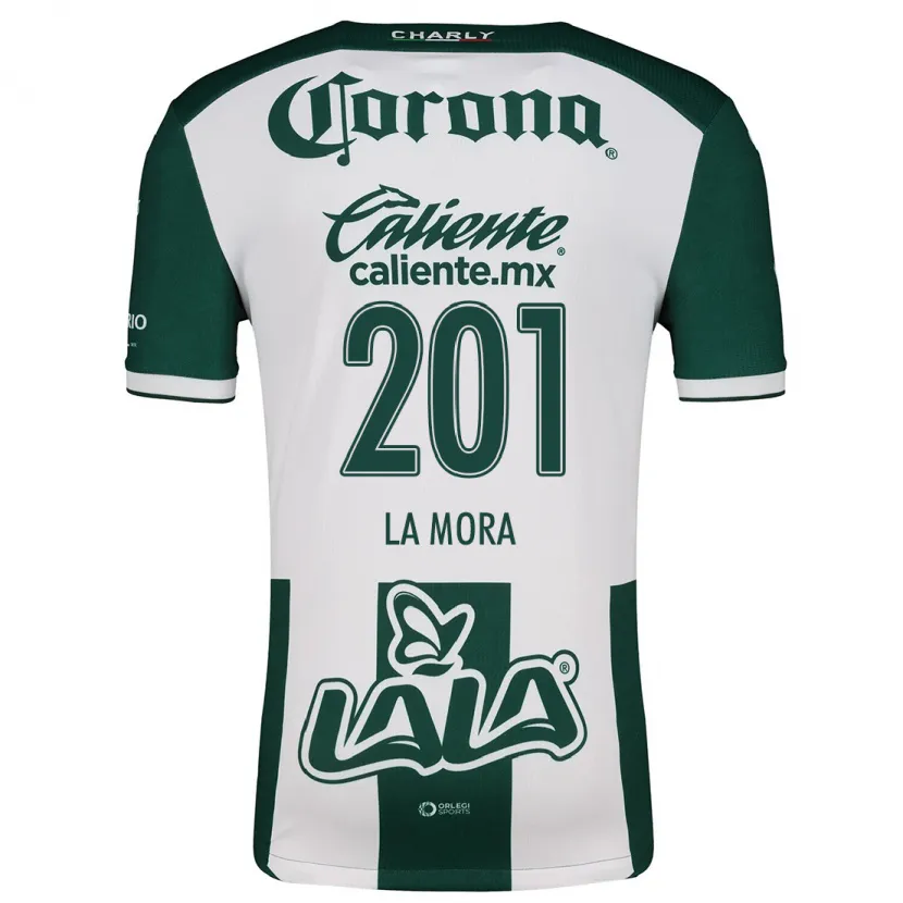Danxen Herren Luis De La Mora #201 Grün Weiß Heimtrikot Trikot 2024/25 T-Shirt Österreich