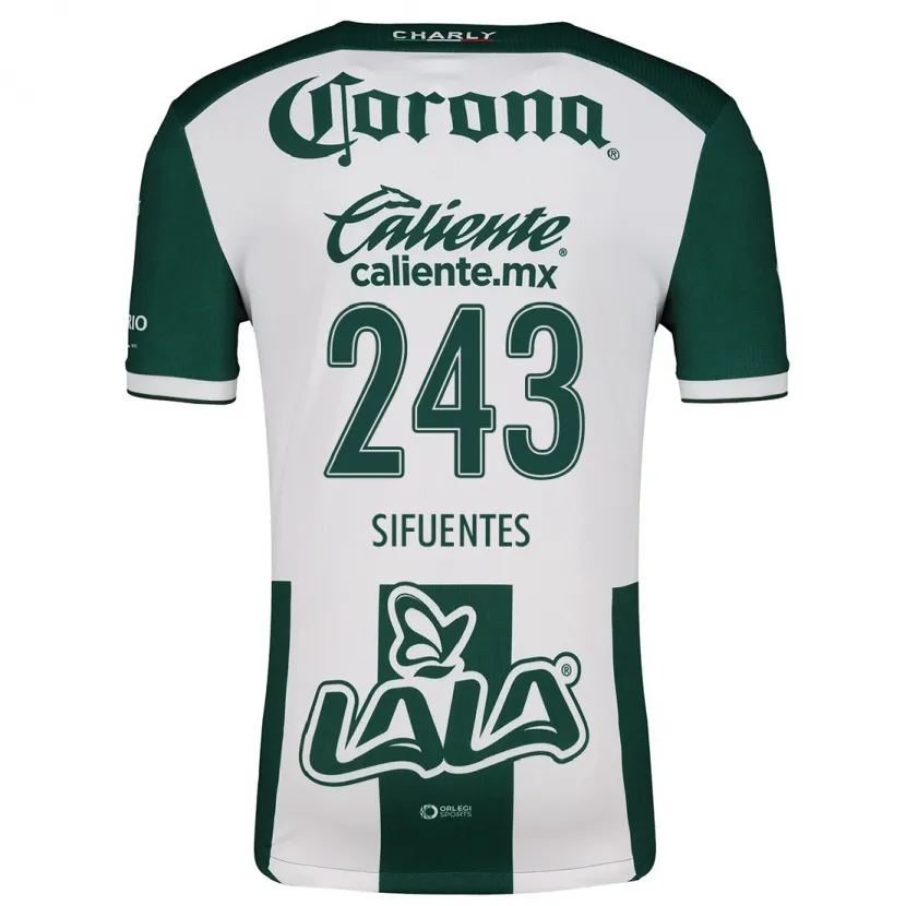 Danxen Herren José Sifuentes #243 Grün Weiß Heimtrikot Trikot 2024/25 T-Shirt Österreich
