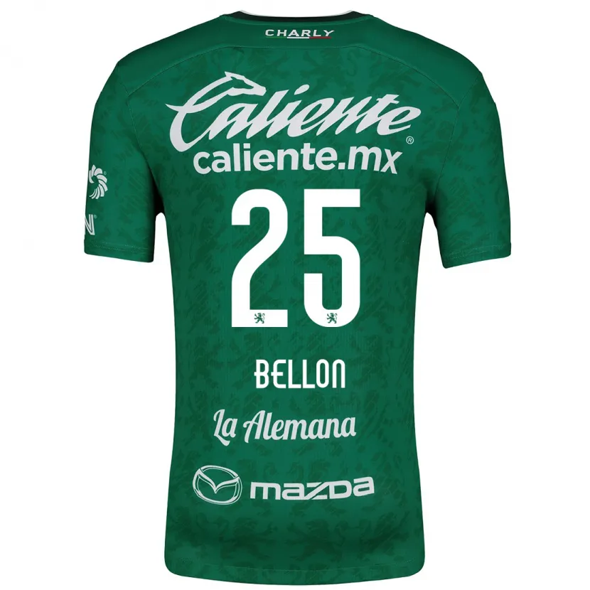 Danxen Herren Paul Bellón #25 Grün Weiß Heimtrikot Trikot 2024/25 T-Shirt Österreich