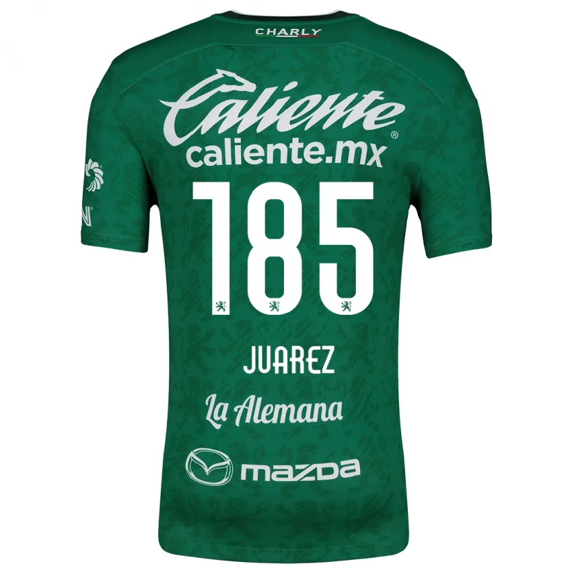 Danxen Herren Moisés Juárez #185 Grün Weiß Heimtrikot Trikot 2024/25 T-Shirt Österreich