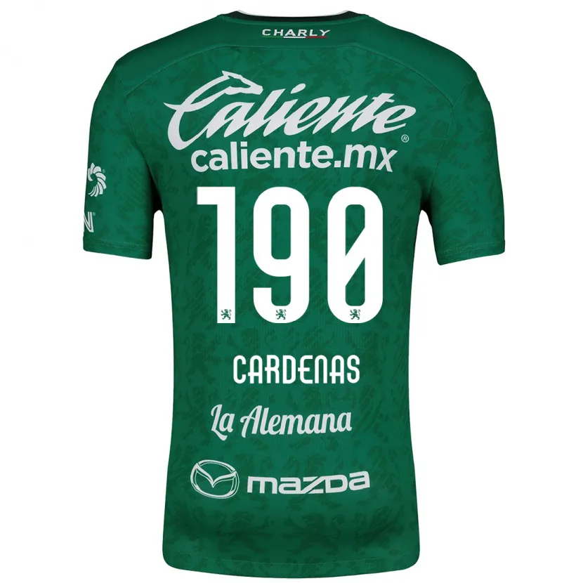 Danxen Herren Emilio Cárdenas #190 Grün Weiß Heimtrikot Trikot 2024/25 T-Shirt Österreich