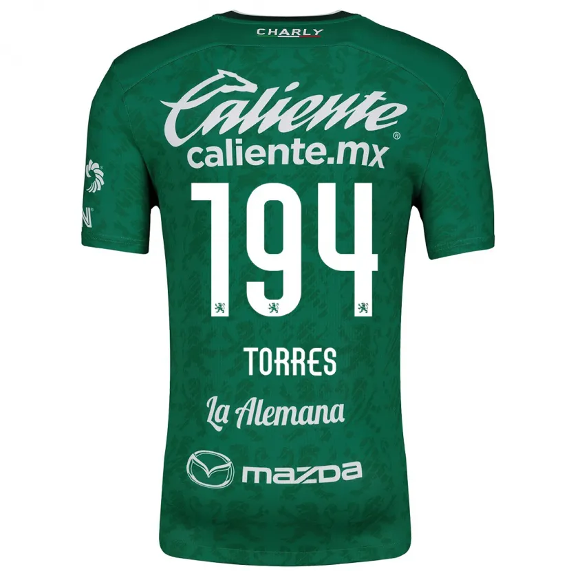 Danxen Herren Erick Torres #194 Grün Weiß Heimtrikot Trikot 2024/25 T-Shirt Österreich