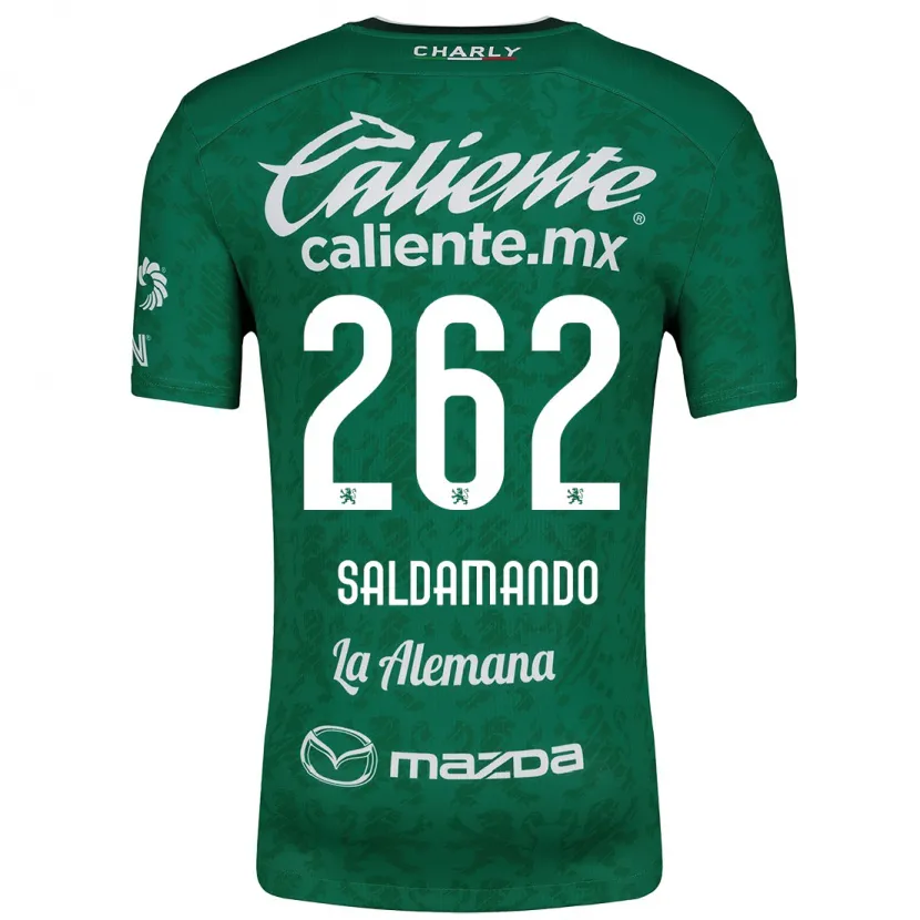Danxen Herren José Saldamando #262 Grün Weiß Heimtrikot Trikot 2024/25 T-Shirt Österreich