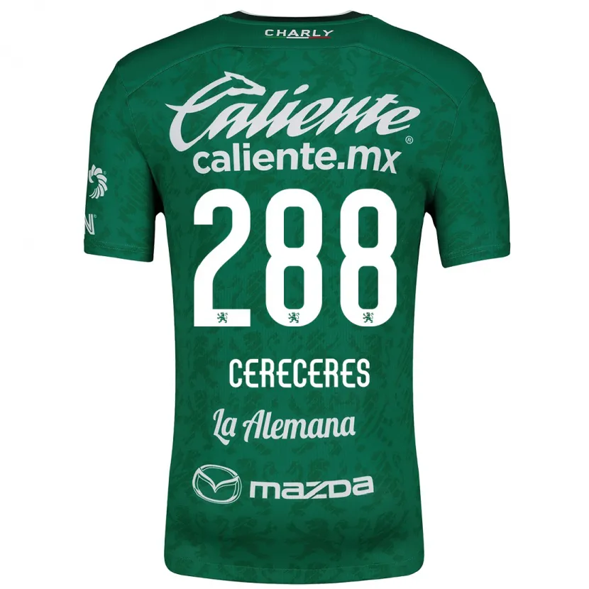 Danxen Herren Thomas Cereceres #288 Grün Weiß Heimtrikot Trikot 2024/25 T-Shirt Österreich