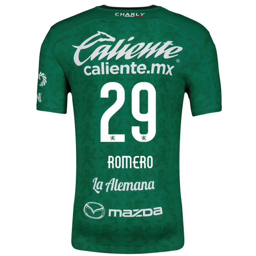Danxen Herren Lucas Romero #29 Grün Weiß Heimtrikot Trikot 2024/25 T-Shirt Österreich