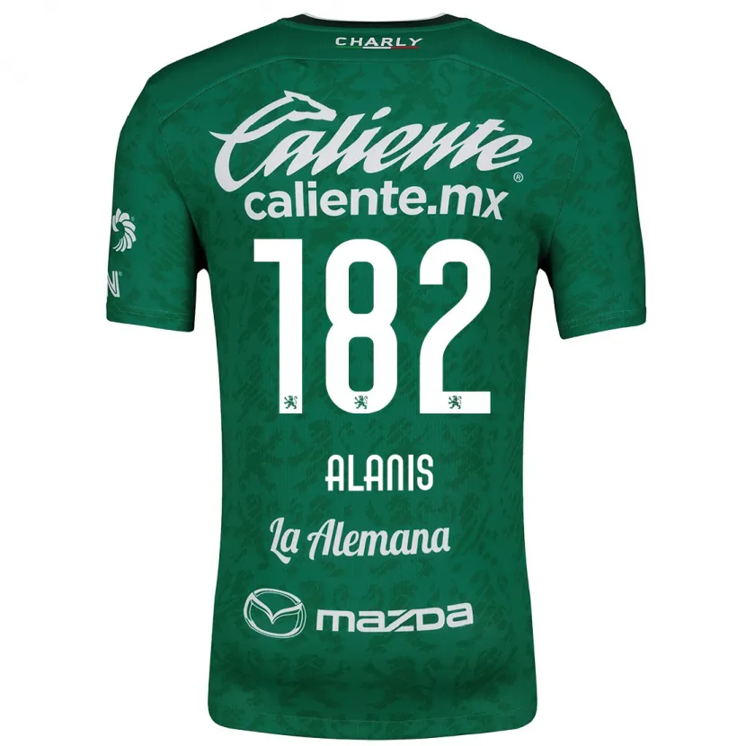 Danxen Herren Alejandro Alanís #182 Grün Weiß Heimtrikot Trikot 2024/25 T-Shirt Österreich