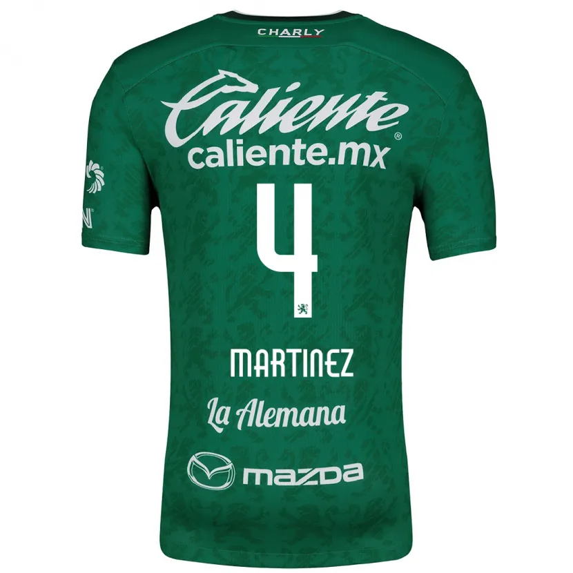 Danxen Herren Mitzi Martínez #4 Grün Weiß Heimtrikot Trikot 2024/25 T-Shirt Österreich