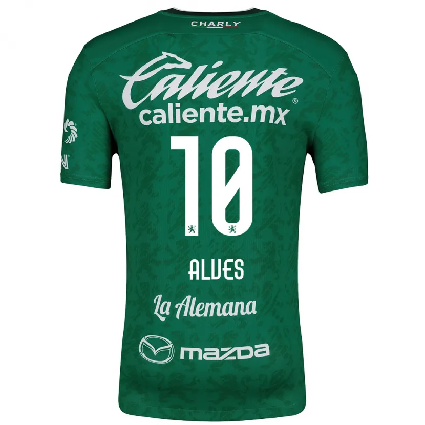 Danxen Herren Maria Alves #10 Grün Weiß Heimtrikot Trikot 2024/25 T-Shirt Österreich
