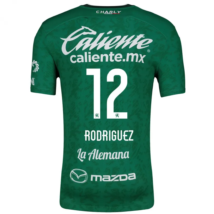 Danxen Herren Lixy Rodríguez #12 Grün Weiß Heimtrikot Trikot 2024/25 T-Shirt Österreich