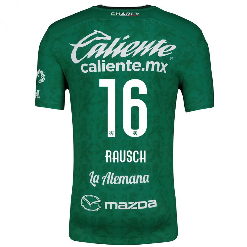 Danxen Herren Mayalu Rausch #16 Grün Weiß Heimtrikot Trikot 2024/25 T-Shirt Österreich