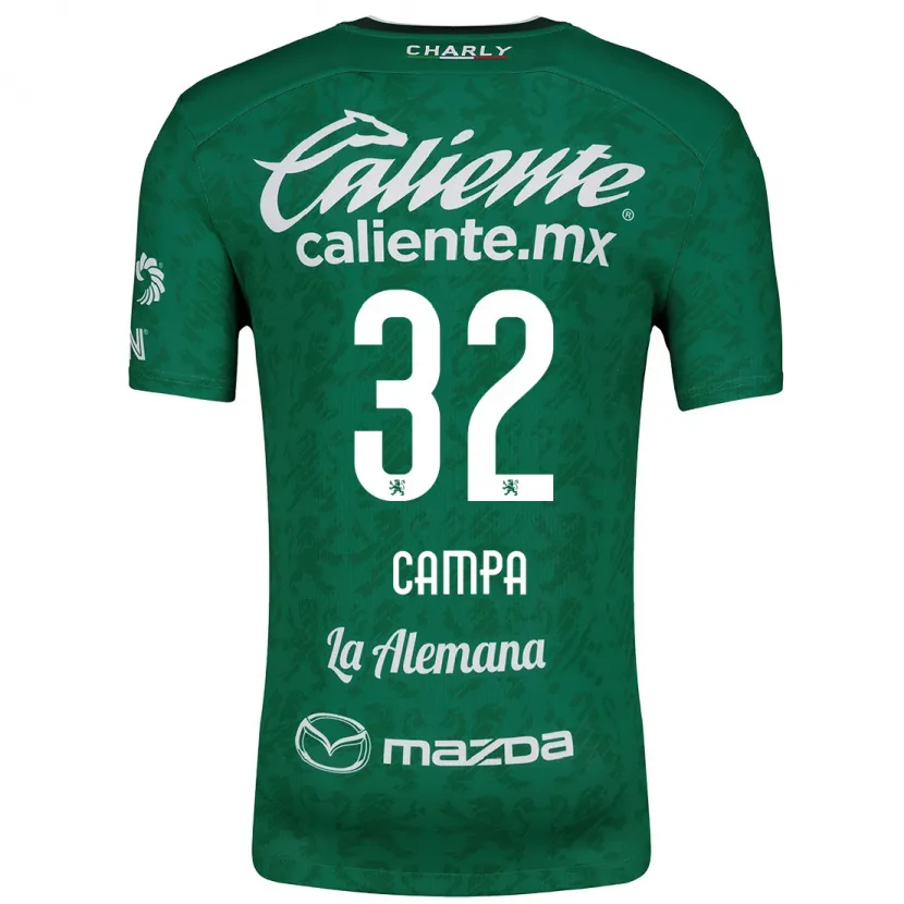 Danxen Herren Ana Campa #32 Grün Weiß Heimtrikot Trikot 2024/25 T-Shirt Österreich
