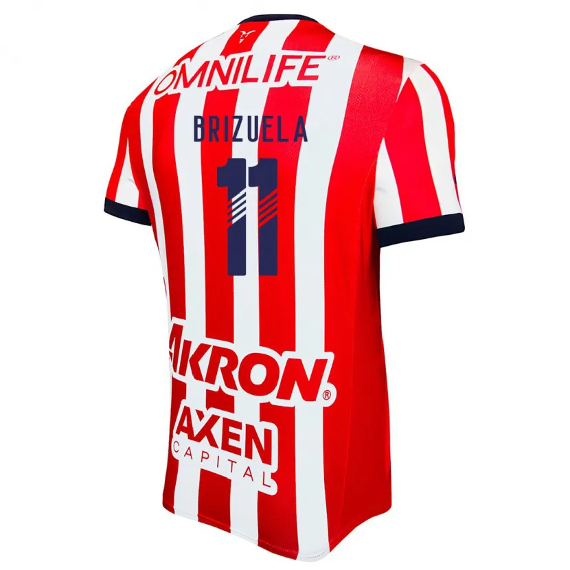Danxen Herren Isaác Brizuela #11 Rot Weiß Blau Heimtrikot Trikot 2024/25 T-Shirt Österreich