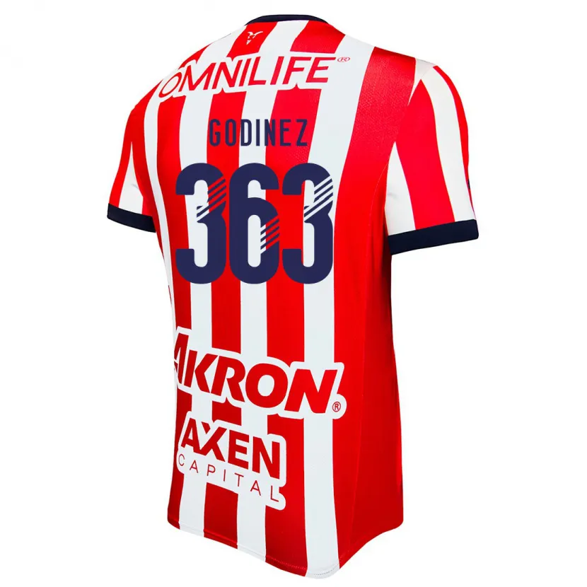 Danxen Herren André Godinez #363 Rot Weiß Blau Heimtrikot Trikot 2024/25 T-Shirt Österreich